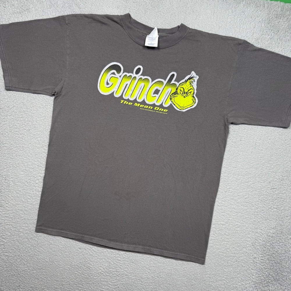 Vintage 1999 Dr. Seuss The Grinch The Mean One T-shirt